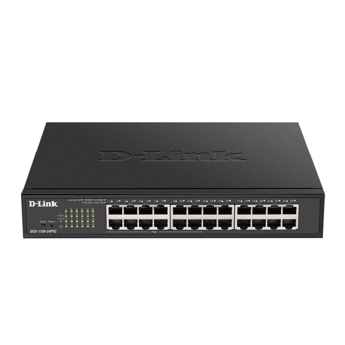 D-Link 24-Port Gigabit Smart Managed PoE+ Switch