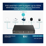 D-Link 24-Port Gigabit Smart Managed PoE+ Switch (Open Box)