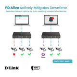 D-Link 24-Port Gigabit Smart Managed PoE+ Switch