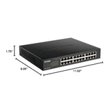 D-Link 24-Port Gigabit Smart Managed PoE+ Switch (Open Box)