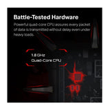 TP-Link Archer AX11000 Tri-Band Wi-Fi 6 Gaming Router (Black/Red) (Refurbished)