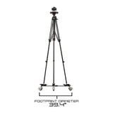 E-Image GA230-PTZ Aluminum Tripod with Rising Center Column Kit with Dolly