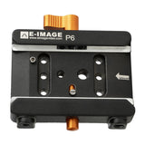 E-Image GA230-PTZ Aluminum Tripod with Rising Center Column Kit with Dolly