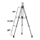 E-Image 75mm Heavy Duty Aluminum Tripod for PTZ Cameras