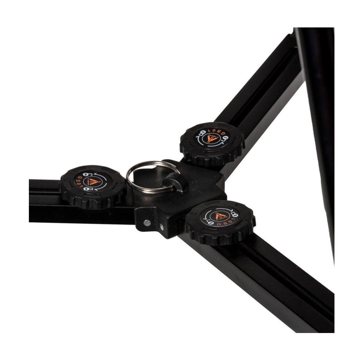 E-Image EG05A2 Two-Stage Aluminum Video Tripod Kit with GH05 75mm Fluid Head