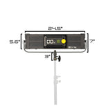 ikan Lyra LBX8 Bi-Color LED Light Panel