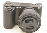 Sony Alpha ZV E10 II Content Creators Black Camera with Mirrorless Lens Bundle (Used)
