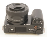 Sony Alpha ZV E10 II Content Creators Black Camera with Mirrorless Lens Bundle (Used)