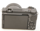 Sony Alpha ZV E10 II Content Creators Black Camera with Mirrorless Lens Bundle (Used)