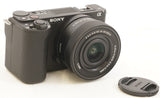 Sony Alpha ZV E10 II Content Creators Black Camera with Mirrorless Lens Bundle (Used)