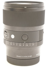 Sigma 35mm F1.4 DG II Art Full Frame Wide Angle Prime Lens (L Mount) (Used)
