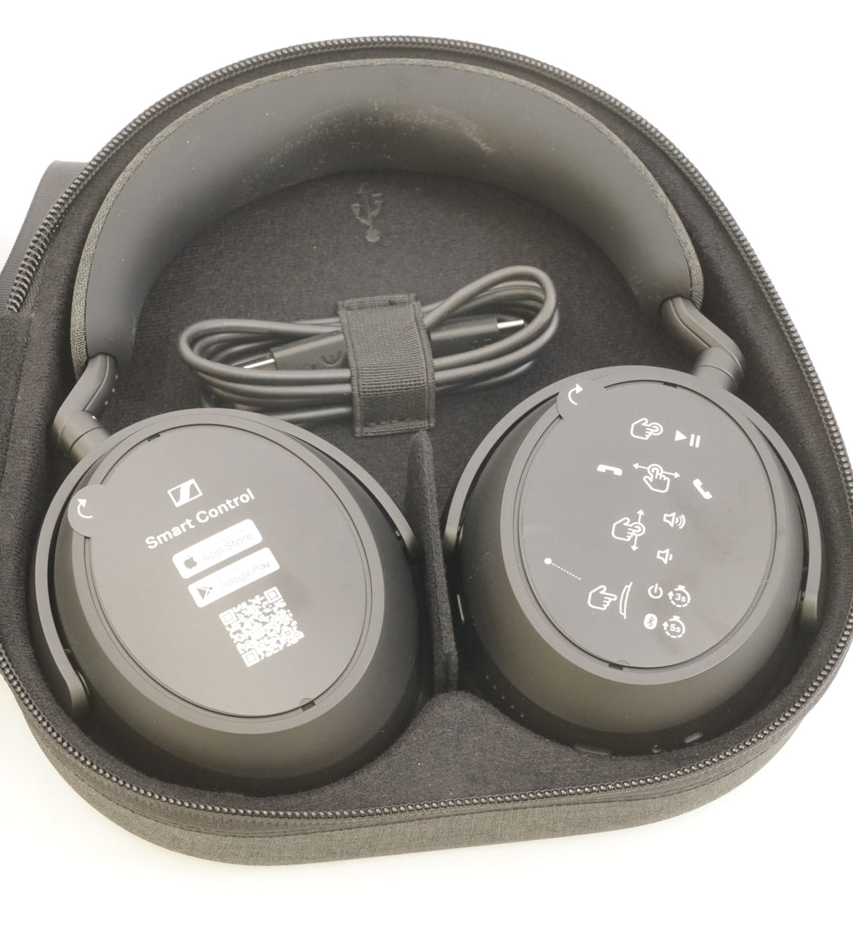 Sennheiser MOMENTUM 4 Noise-Canceling Wireless Over-Ear Headphones (Black) (Used)
