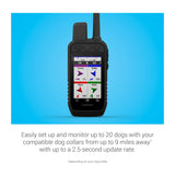 Garmin Handheld and Alpha 300/TT 25 Dog Tracking and Training Collar