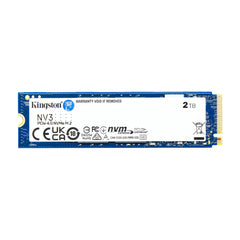 Kingston NV3 2TB M.2 2280 NVMe SSD PCIe 4.0 Gen 4x4 Internal SSD