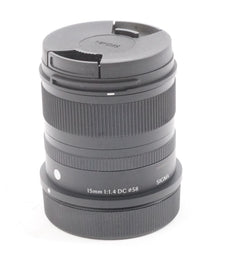 Sigma 15mm F1.4 DC Contemporary Lens for Mirrorless Cameras (Canon RF Mount) (Used)