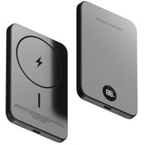 ReelCharge ReelSafe 5,000 mAh Qi2 Power Bank (Gray)
