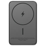 ReelCharge ReelSafe 5,000 mAh Qi2 Power Bank (Gray)