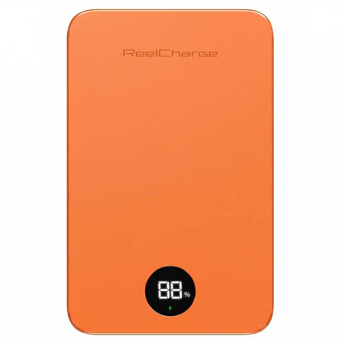 ReelCharge ReelSafe 5,000 mAh Qi2 Power Bank (Orange)
