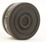 Panasonic S R26 Lumix S 26mm F8 Black Lens with Manual Focus and Portable Body (Used)