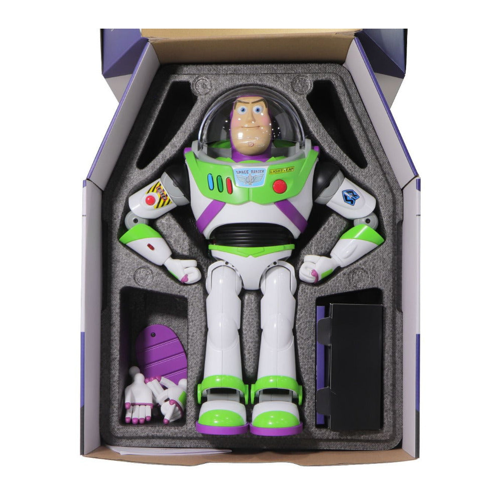 Robosen Buzz Lightyear Toy Story Interactive Talking Robot Figure (Multicolor)