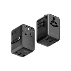 ReelCharge 70W Global Travel Charger (Black)