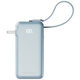 ReelCharge 10,000 mAh 65W Power Bank Flex (Cool Blue)