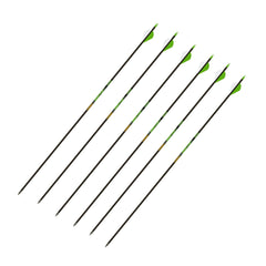 Gold Tip Hunter XT Arrows 340 with 2-Inch Raptor Vane (Pack of 6)