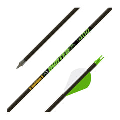 Gold Tip Hunter XT 300 Arrows with 2 Inch Raptor Vane (Pack of 6)