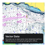 C-MAP Reveal Lakes - US Lakes North East, Map Card for Marine GPS Navigation
