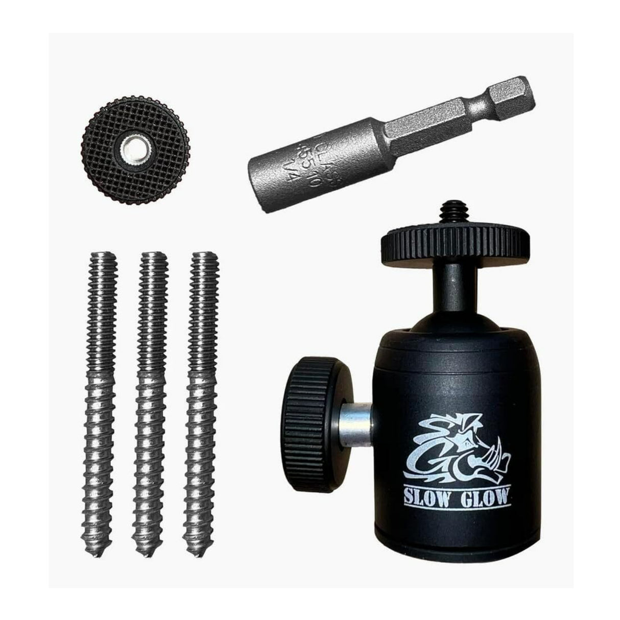 Slow Glow Maverick Infinity Camera Tree Mount with Adjustable Ball Head