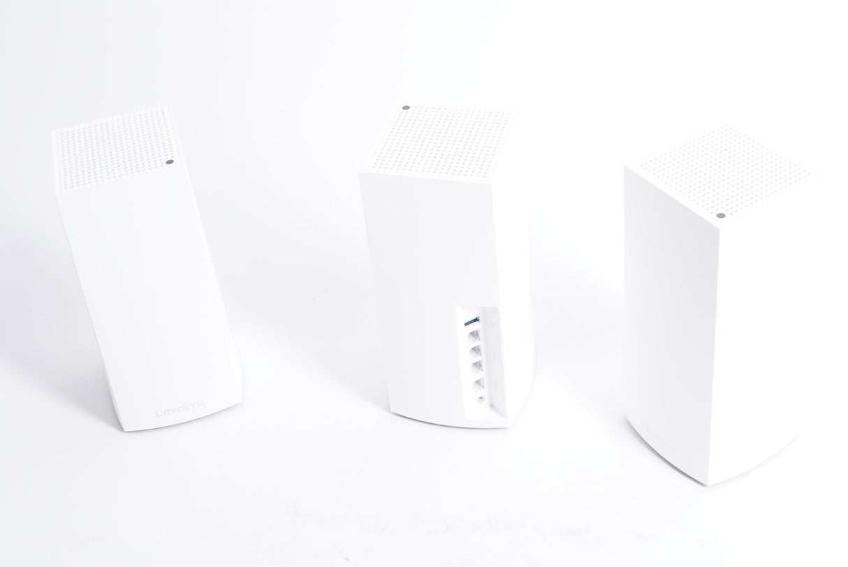 Linksys MX12600 Velop AX4200 Tri-Band Mesh Wi-Fi 6 System Router (White) (Open Box)