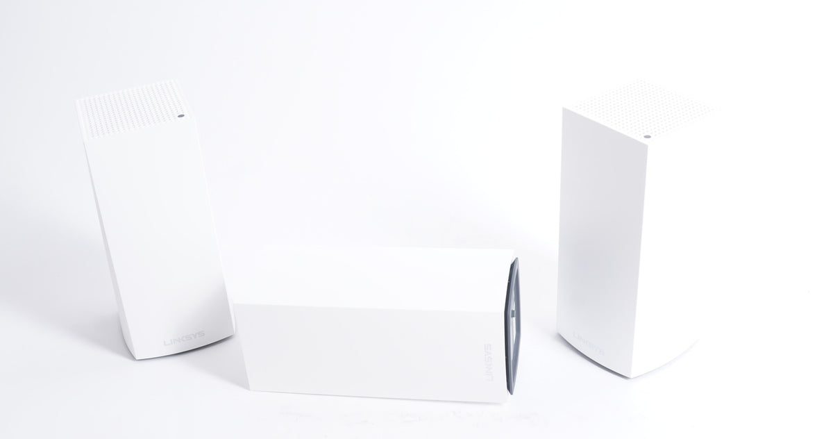 Linksys MX12600 Velop AX4200 Tri-Band Mesh Wi-Fi 6 System Router (White) (Open Box)