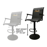Muddy 360-Degree Swivel Extreme Chair with Cushioned Flex-Tek Comfort