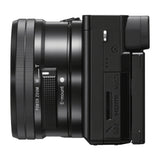 Sony Alpha a6100 APS-C Mirrorless Interchangeable-Lens Camera with 16-50mm Lens and Accessory Bundle