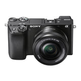 Sony Alpha a6100 APS-C Mirrorless Interchangeable-Lens Camera with 16-50mm Lens and Accessory Bundle