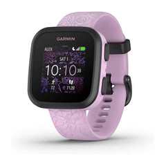 Garmin Bounce Kids GPS Smartwatch (Lilac Floral)