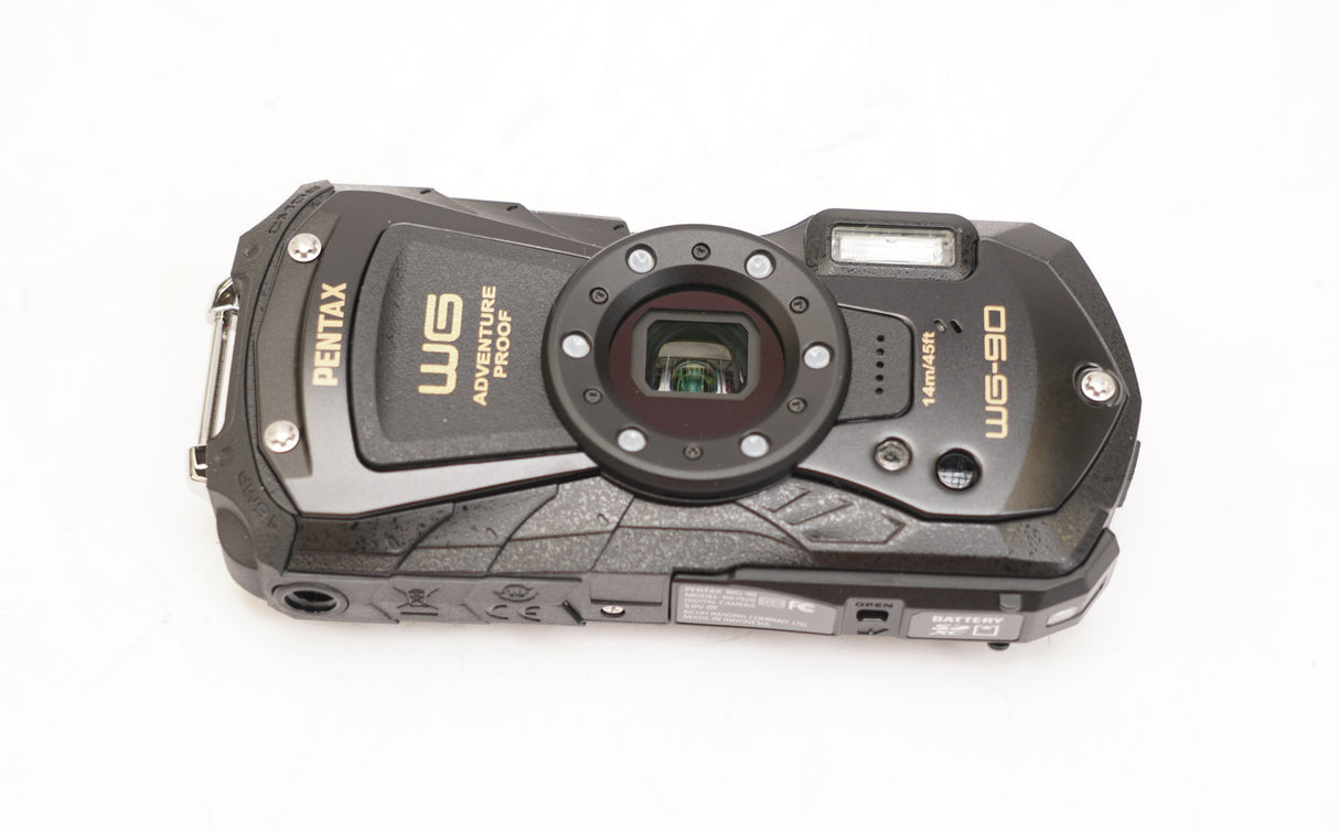 PENTAX WG-90 Compact Camera, Black (Used)