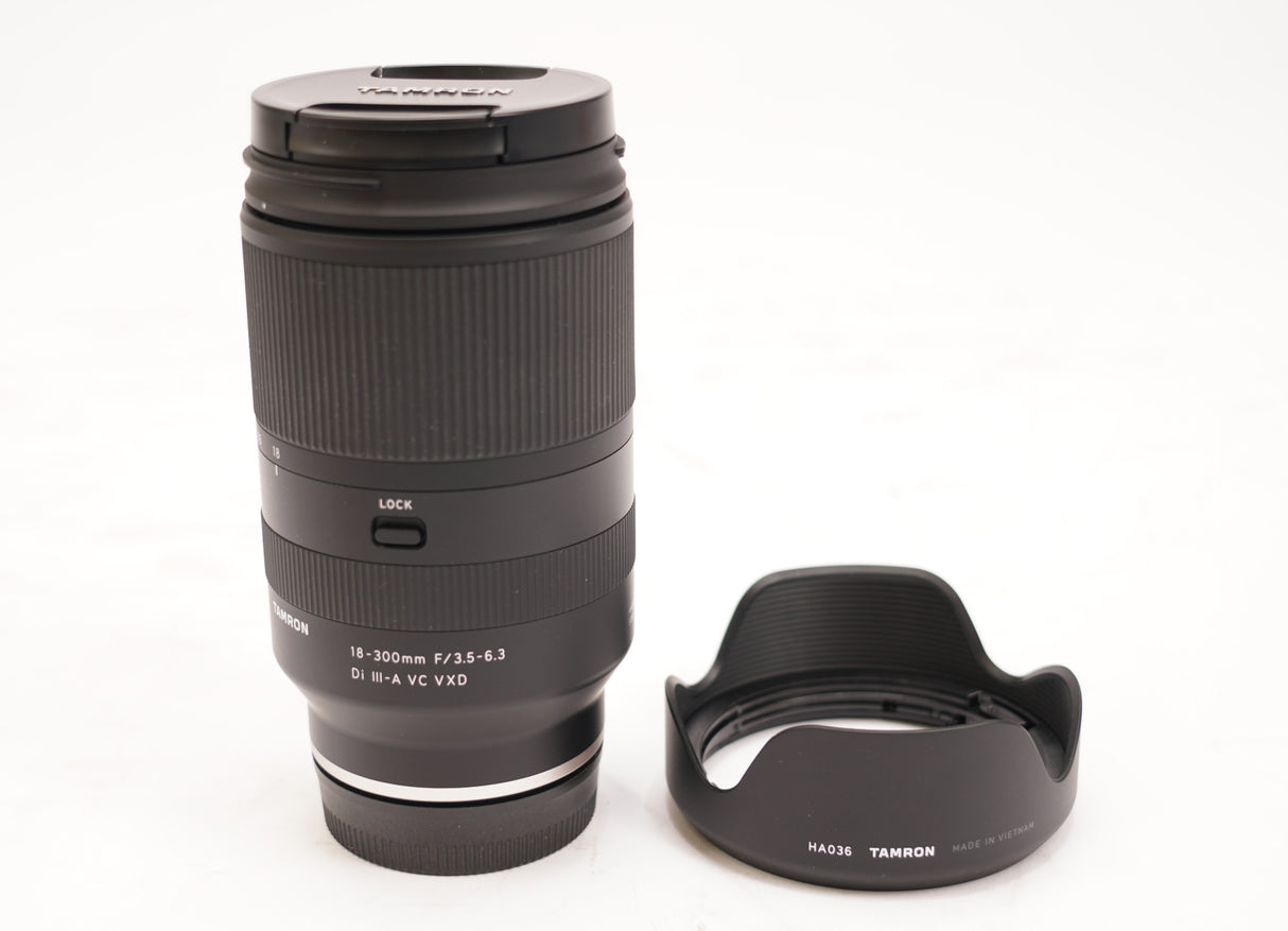 Tamron 18-300mm F/3.5-6.3 Di III-A VC VXD Lens (Sony E-mount) (Used)