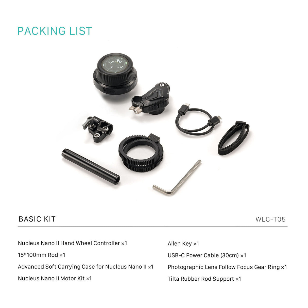 Tilta Nucleus Nano II FIZ Wireless Lens Control System