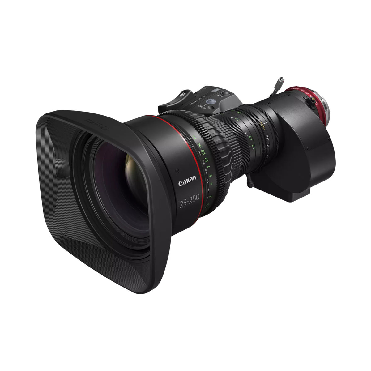 Canon CINE-SERVO 25-250mm T2.95 Cinema Zoom Lens (EF Mount)