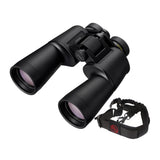 Nikon Action 12x50 Binoculars (Black) with Bungee Strap Bundle
