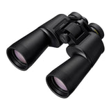 Nikon Action 12x50 Binoculars (Black) with Bungee Strap Bundle