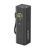 ReelCharge ReelPro 200W 27,000 mAh Power Bank Portable Charger 140W USB C (Gray)