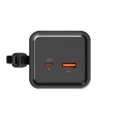 ReelCharge ReelPro 200W 27,000 mAh Power Bank Portable Charger 140W USB C (Gray)