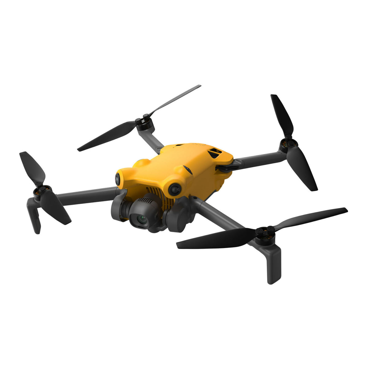 SKYROVER X1 Drone Fly More Combo - 4K/60fps HDR Camera, 48MP 3-Axis with Screen Controller (Yellow)