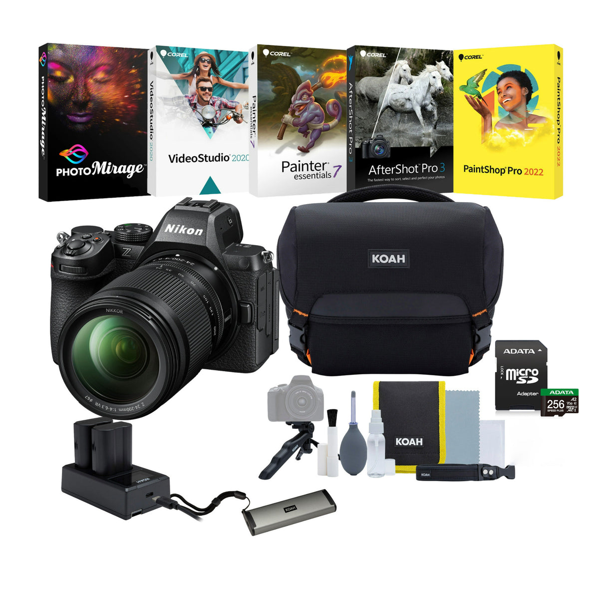 Nikon Z5 II Mirrorless Digital Camera with 24-200mm f/4-6.3 Lens and Accessories Bundle