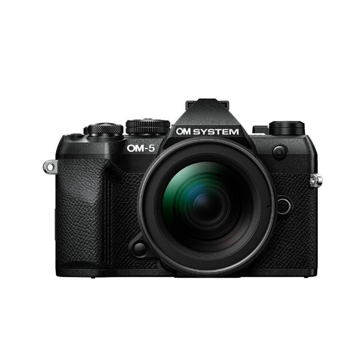 OM SYSTEM OM-5 Mark II Mirrorless Camera (Black) with Accessories Bundle