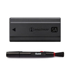 Sony NP-SA100 2670mAh Rechargeable Battery and Lens Cleaning Pen Bundle