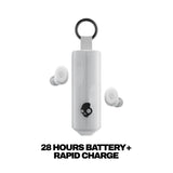 Skullcandy Dime 360 True Wireless Earbuds (Bone)