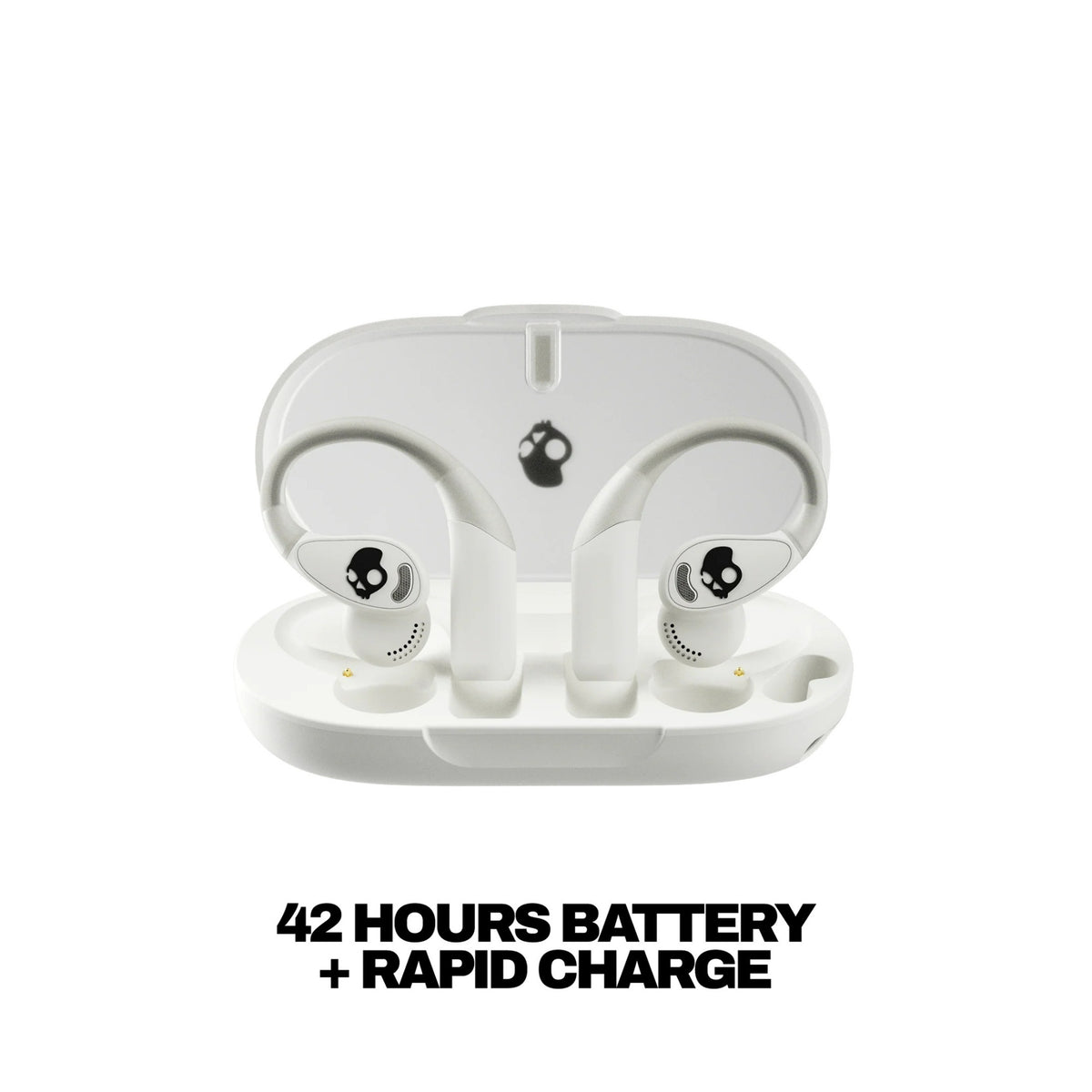 Skullcandy Push 540 True Wireless Open-Ear Hanger Earbuds (Bone) (Open Box)
